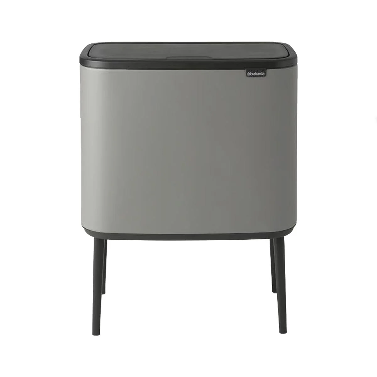 Bo Touch Bin 11+23 Mineral Grey
