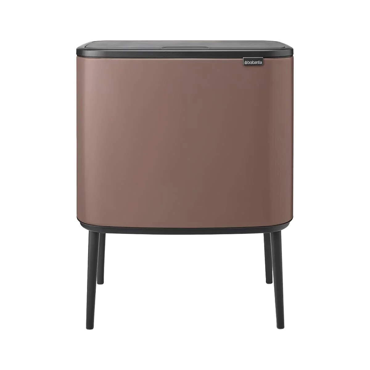 Bo Touch Bin 11+23 Satin Taupe