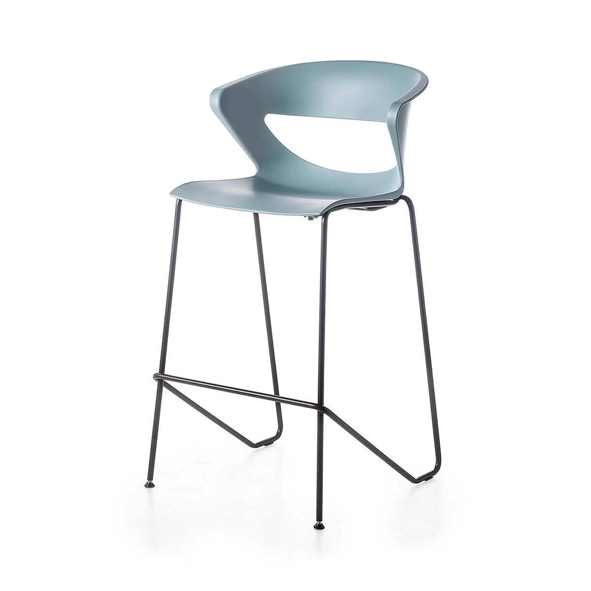 Kicca Stool telaio semi slitta