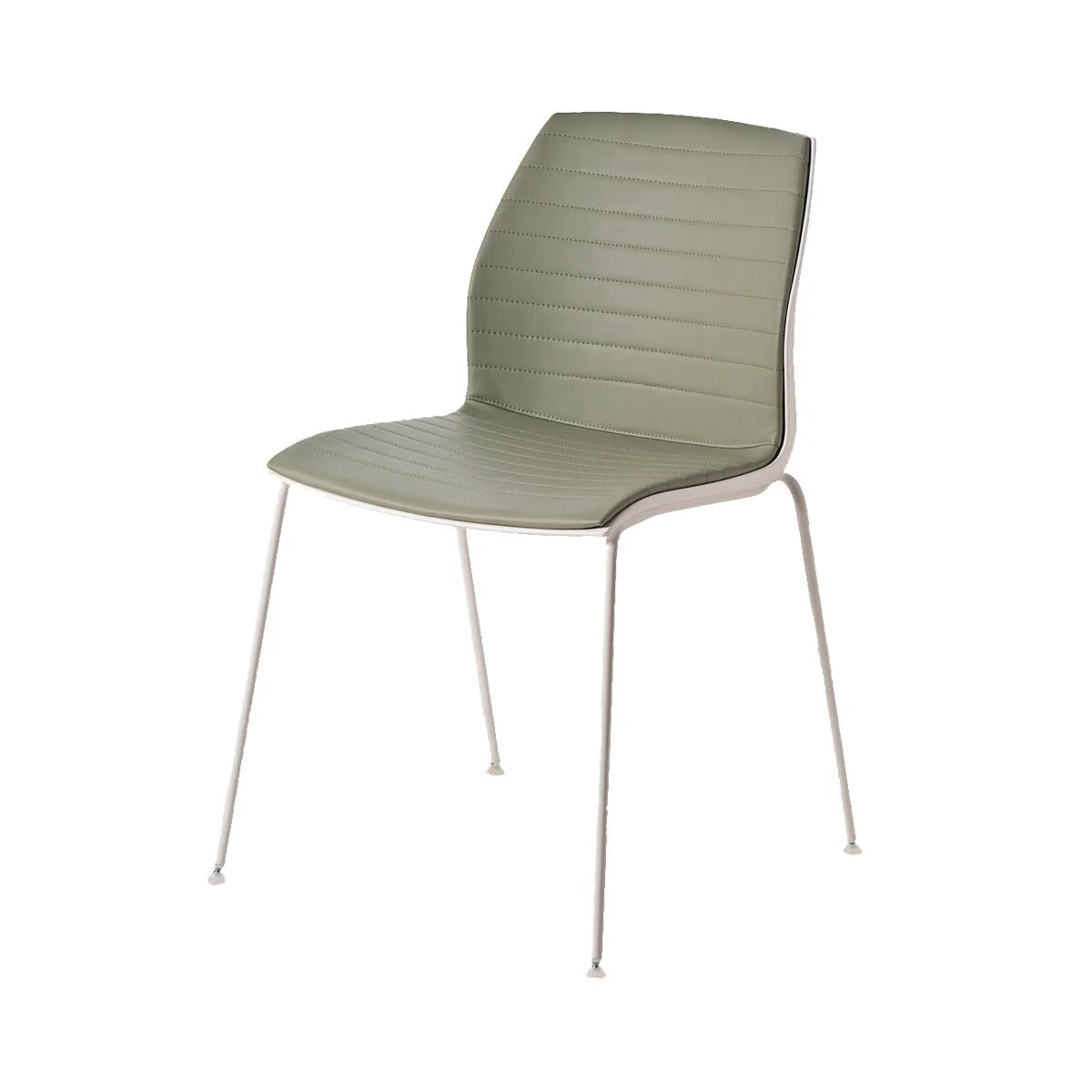 Kalea con sedile-schienale rivestiti con cuciture lineari