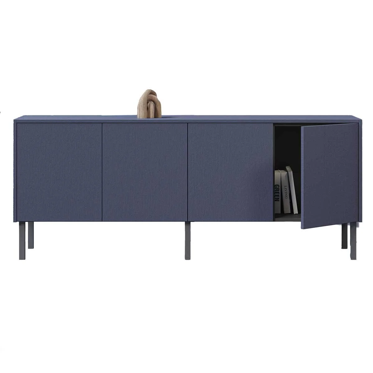 Credenza 2 ante apertura push to open