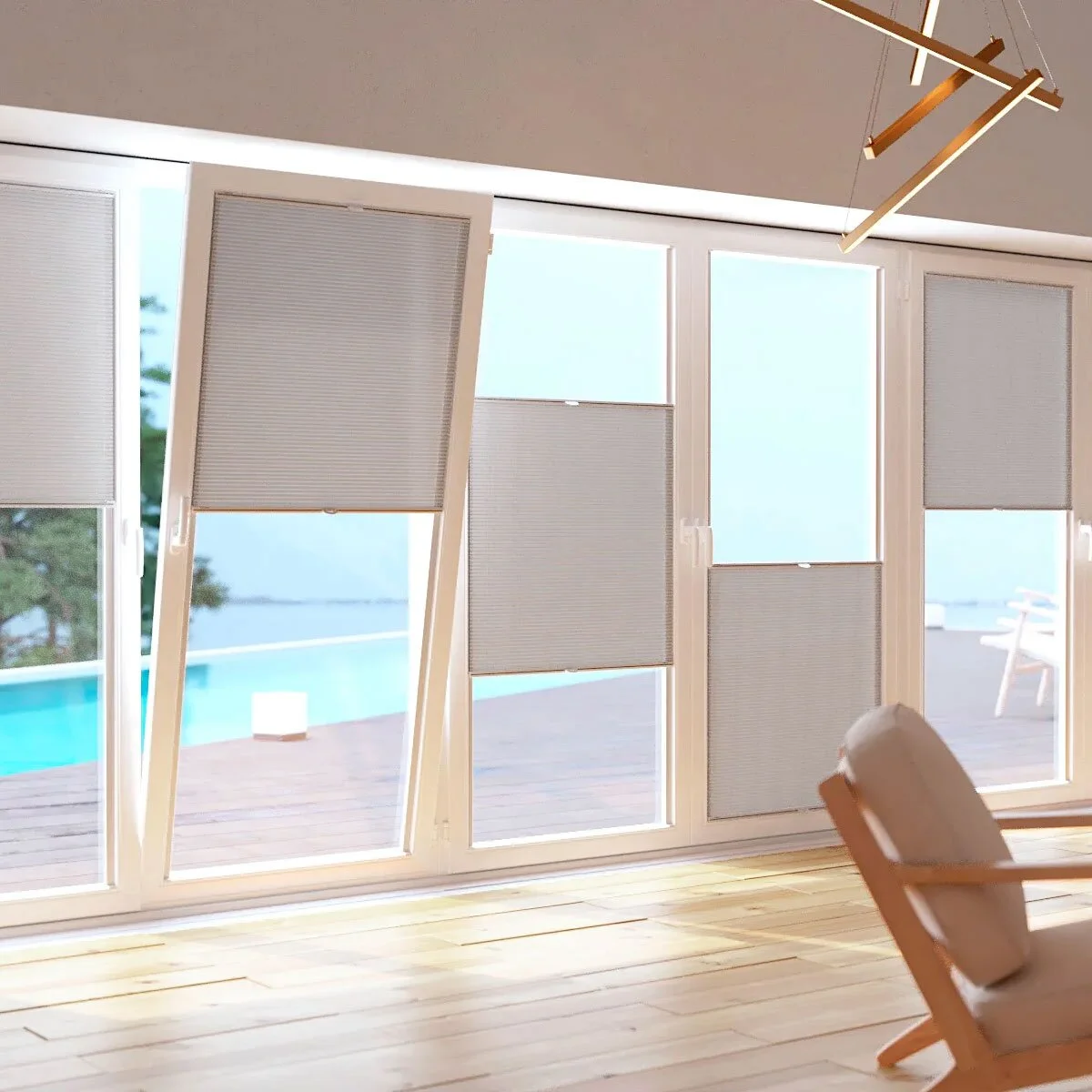 Glass Fit Pleat